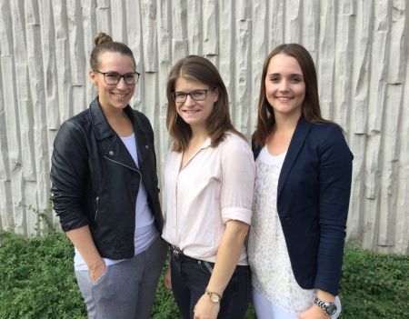 Das Kernteam der Jugendbürgerstiftung steht.