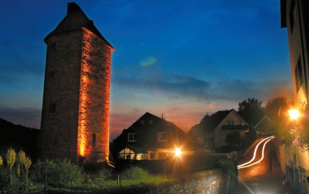 Limpsturm bei Dunkelheit