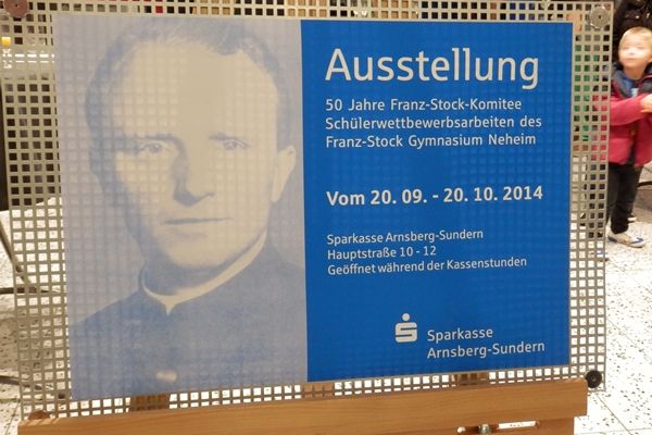 Plakat Franz-Stock-Ausstellung