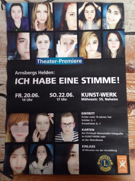 Ich habe eine Stimme